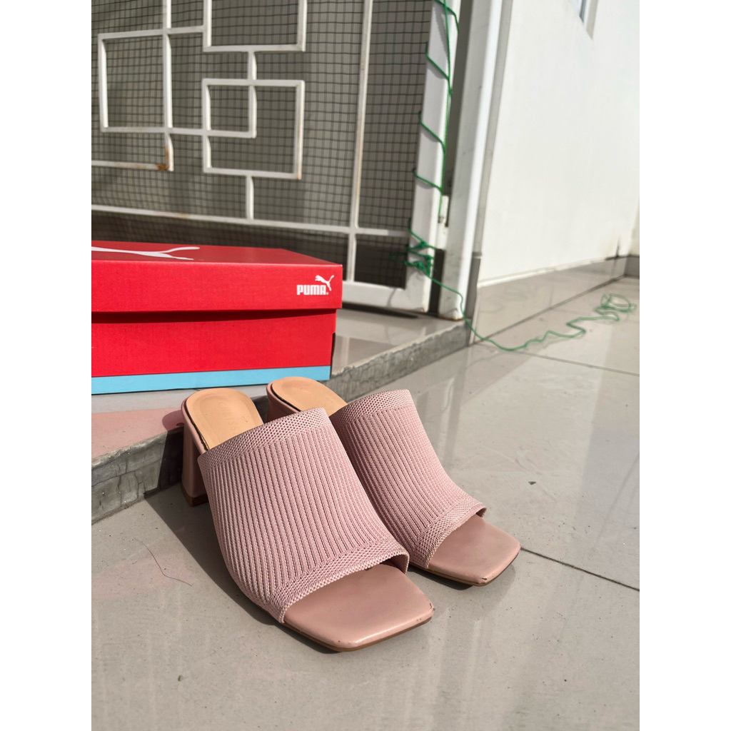 Heels Chrissie Payless Pink Nude Heels Wedges