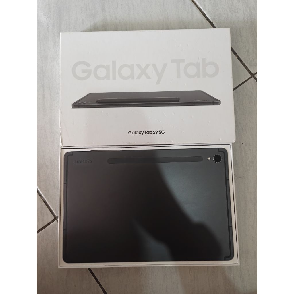 Samsung Tab S9 5G 8/128gb sein second seken bekas