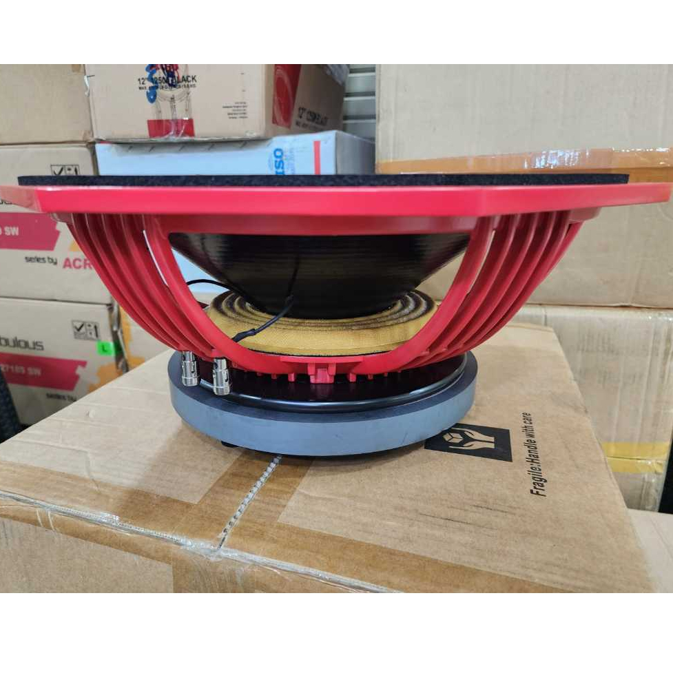 Speaker Subwofer Precision Devices PD1890 MK II / PD 1890 MKII – Warna Merah