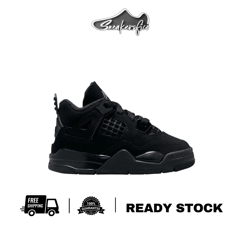 Air Jordan 4 Retro Black Cat Toodler
