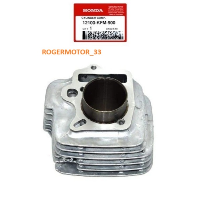 BLOCK BLOK ONLY TANPA PISTON KIT SUPRA FIT LAMA NEW LEGENDA REVO LAMA ORIGINAL 12100-KFM-900 AHM