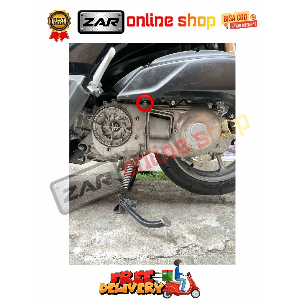 BAUT BAK CVT ( 1 BAUT ) AEROX OLD NMAX NEW N-MAX OLD NEO LEXI TURBO TAHUN 2016 - 2025 NEW YAMAHA MAT