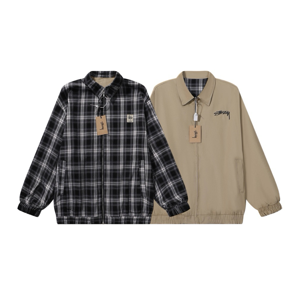 STUSSY REVIRSABLE JACKET