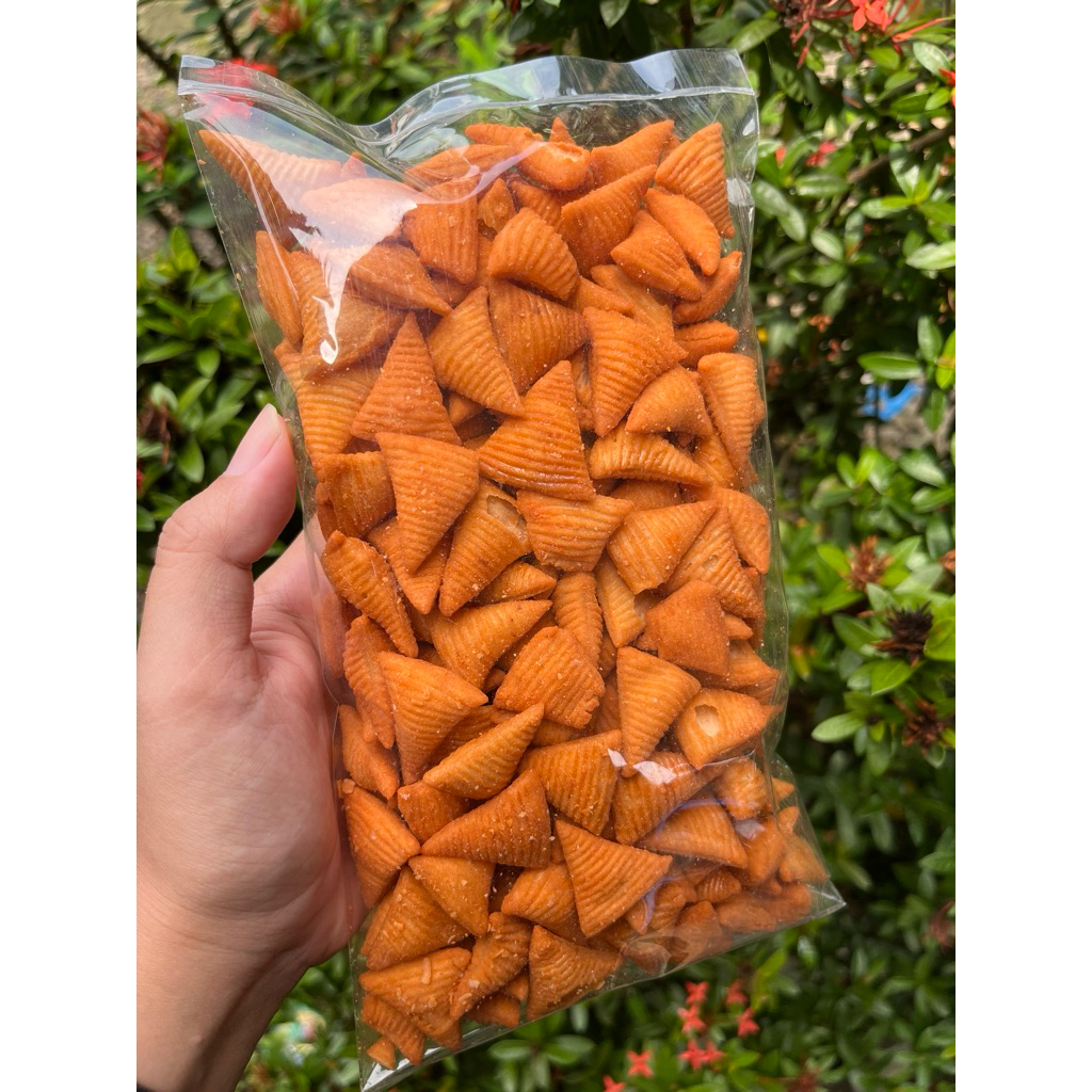 Snack pang pang segitiga | pang pang piramid 250gr