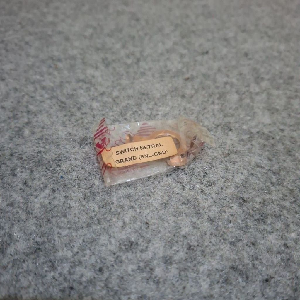 Ring Tembaga Plat Kuningan Switch Swit Neutral Netral Honda C50 C70 C700 C800 Supercup Astrea Grand 