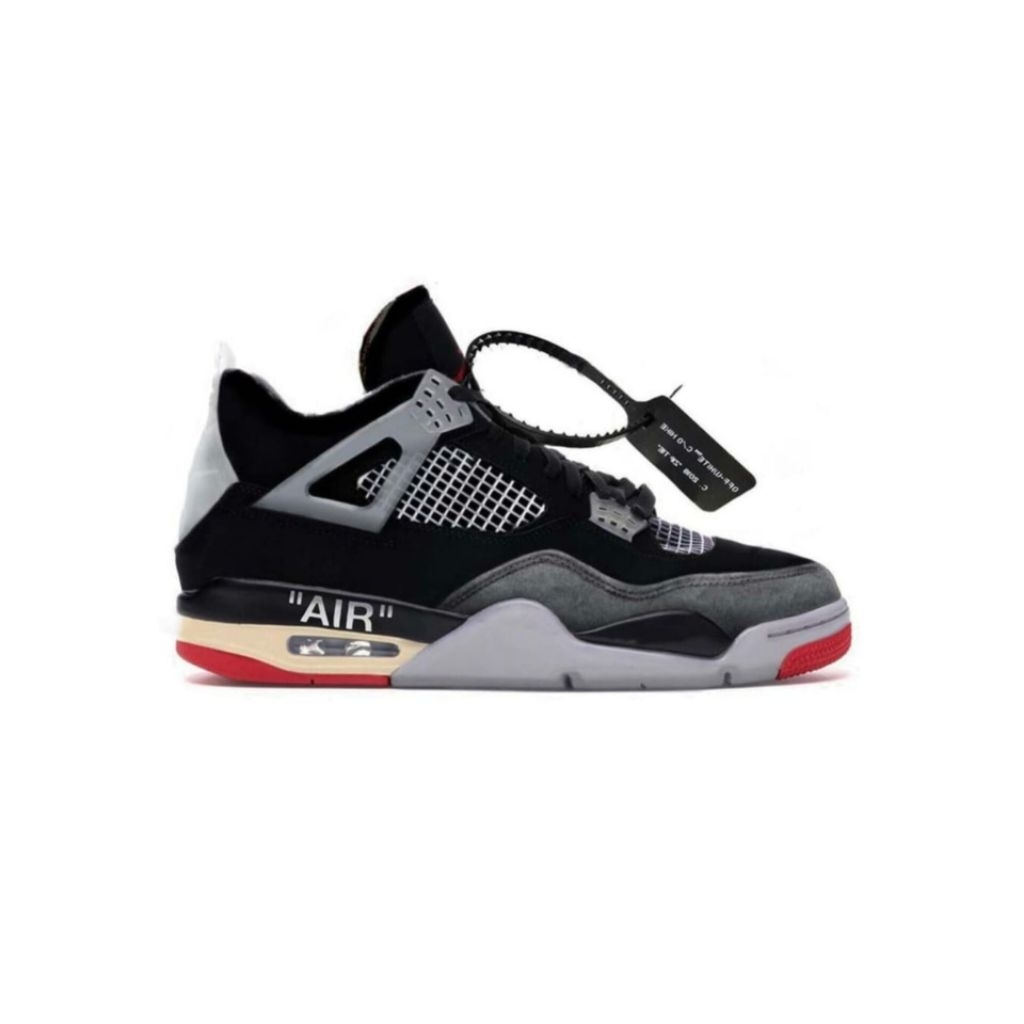 Nicekicks Aj 4 Bred x Off white