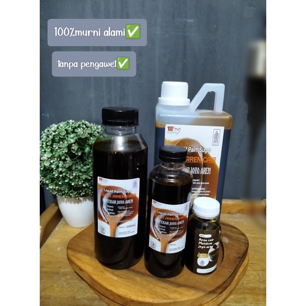 Gula aren cair 1 liter