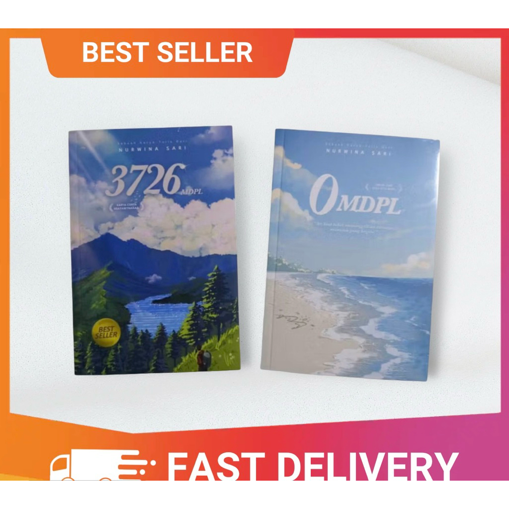 PAKET ORIGINAL BUKU MDPL 3726 + 0 MDPL ~ NOVEL >KARYA NURWINA SARI