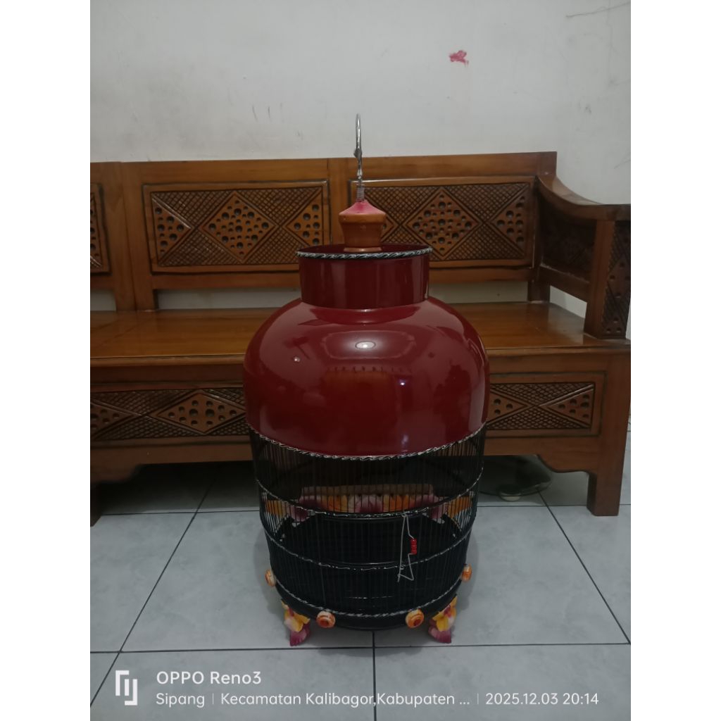 Sangkar Perkutut tenongan klasikan Grade A Super dempul Sanpolak