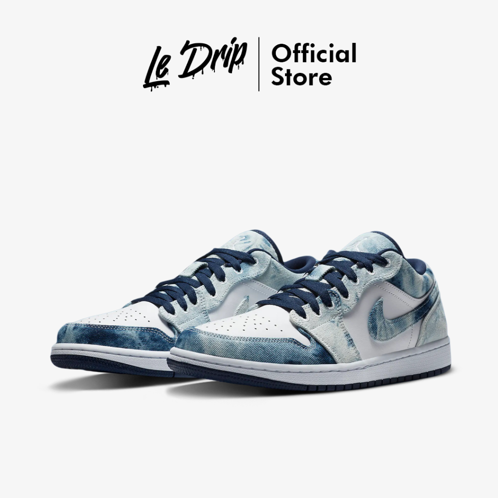 Nike Air Jordan 1 Low Washed Denim Authentic