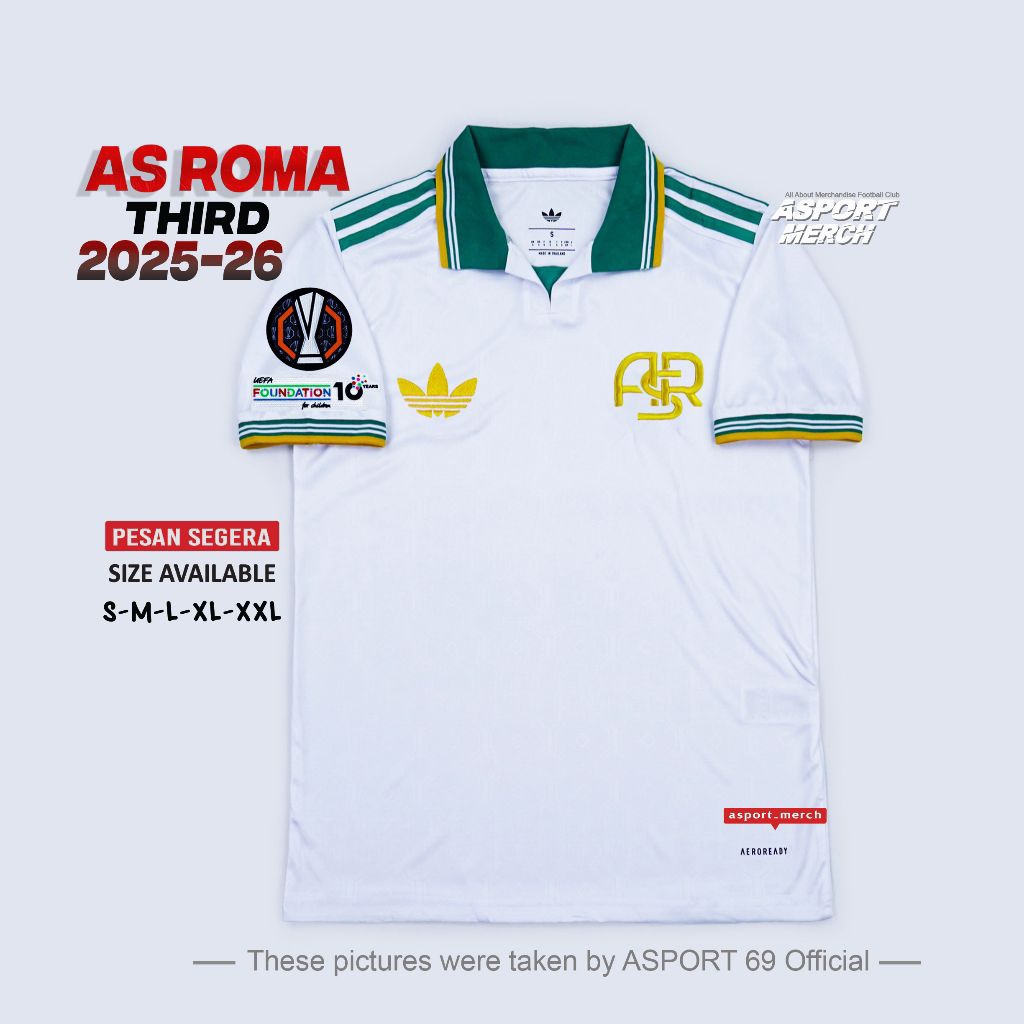 JERSEY AS ROMA THIRD 2025 2026 GO
