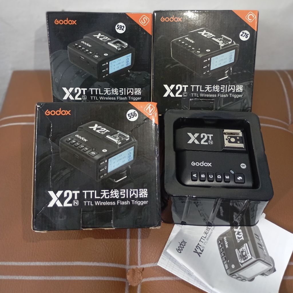 Trigger Godox X2T for CANON/NIKON/SONY/FUJIFILM / FLASH TRIGGER / triger godox