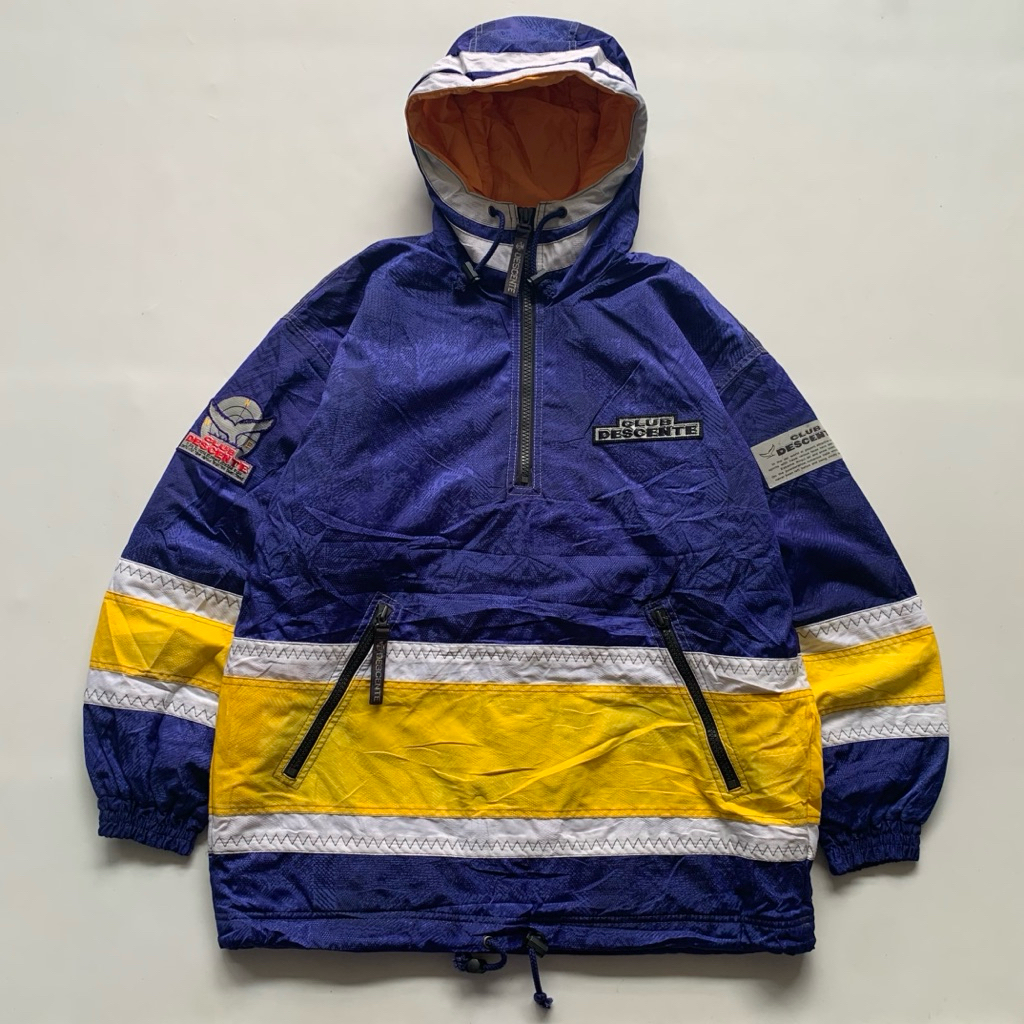 DESCENTE VINTAGE SNOW BOARD HALFZIP JACKET