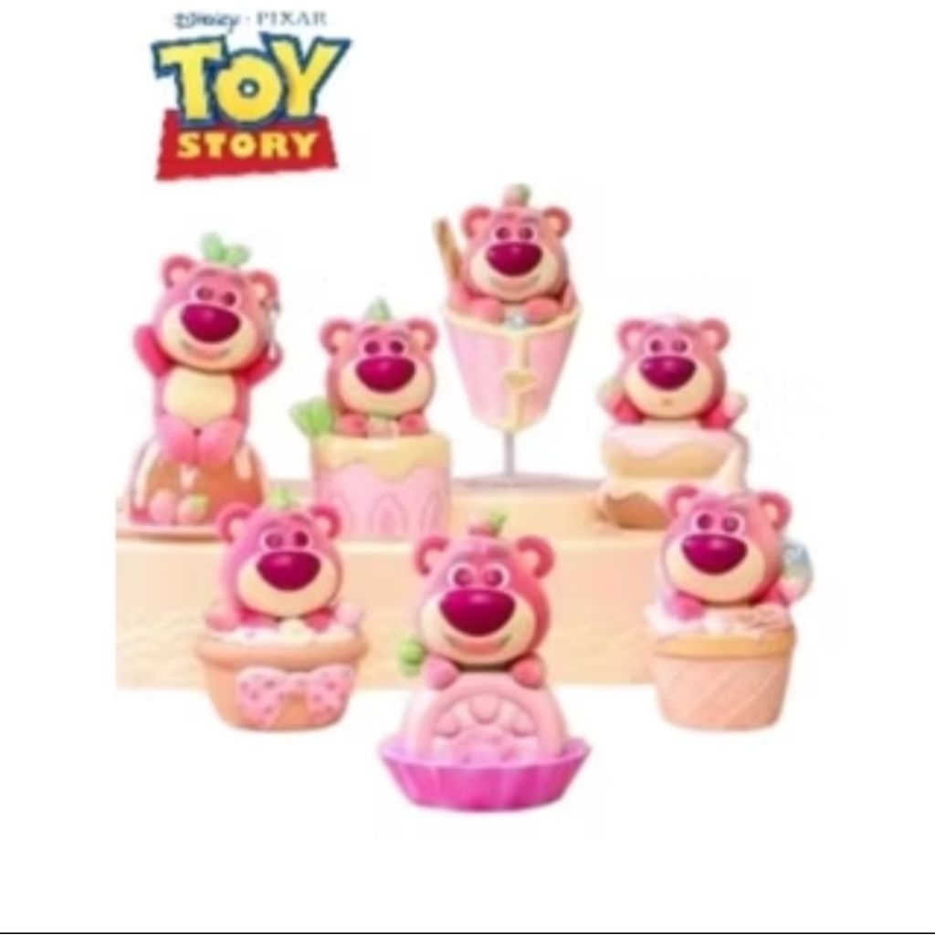 action figure toy story Lotso topper cake lotso