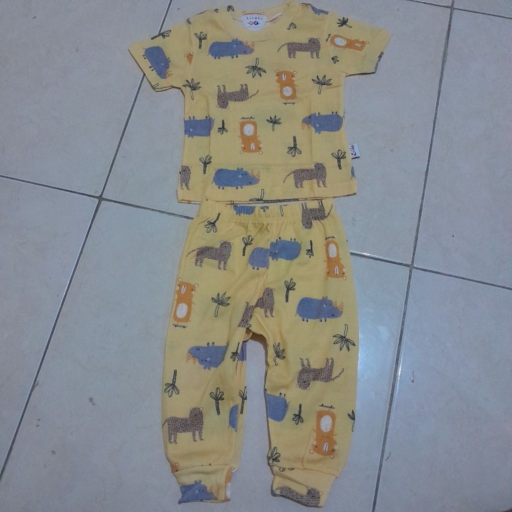 setelan anak brand libby oblong tipis new