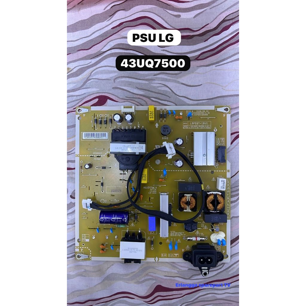 PSU LG 43UQ7500 - Power Supply LG 43UQ7500 - Regulator TV LG 43UQ7500