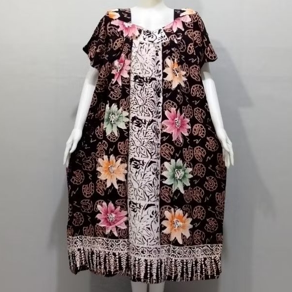 Daster BL Solo Cetak Jumbo LD 150 - Daster Batik Solo Jumbo