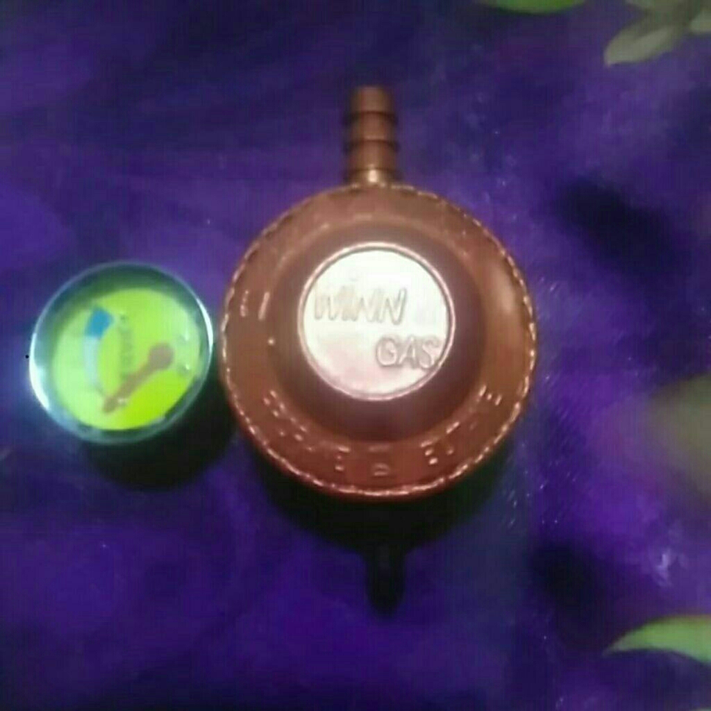 Regulator kompor gas rekondisi (servisan rasa baru) merek random