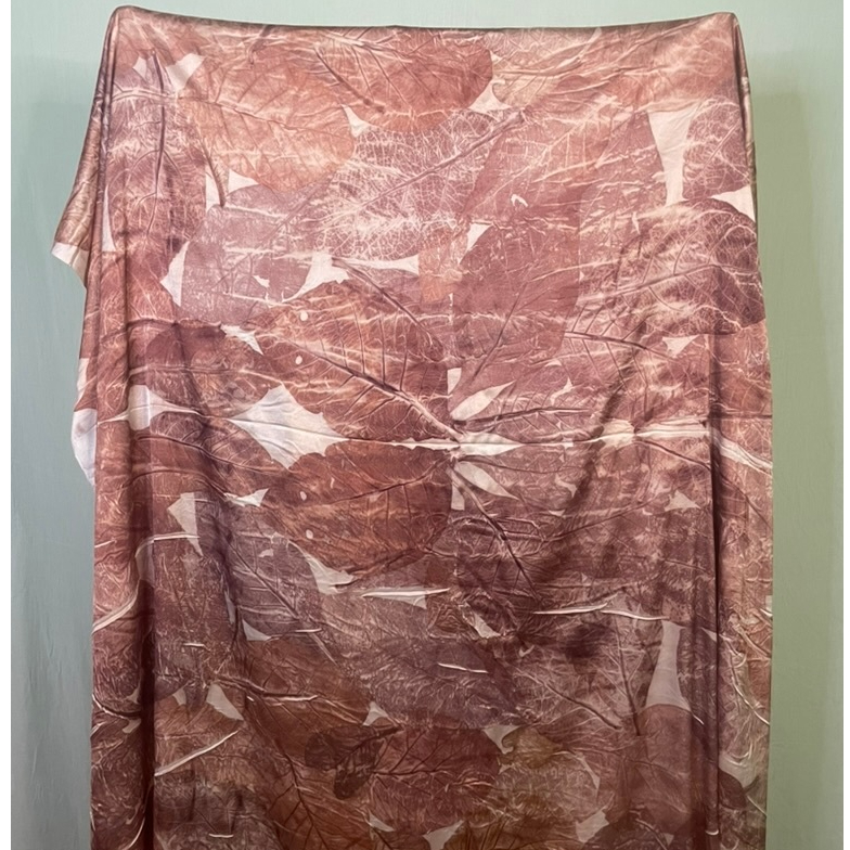 Kain Ecoprint Handmade Sutra