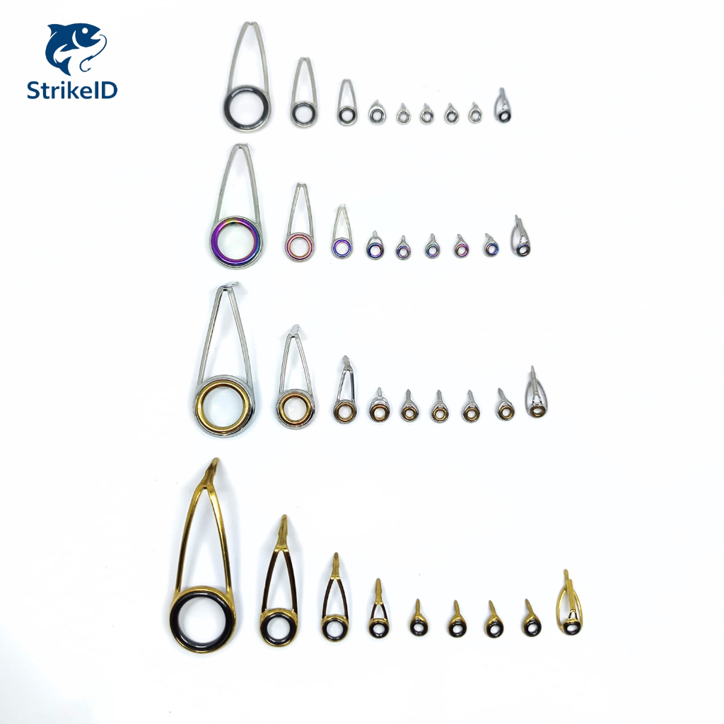 1 Set Ring Guide Joran SPINNING LIGHT  isi 9 pcs  - Ring guide  K SERIES