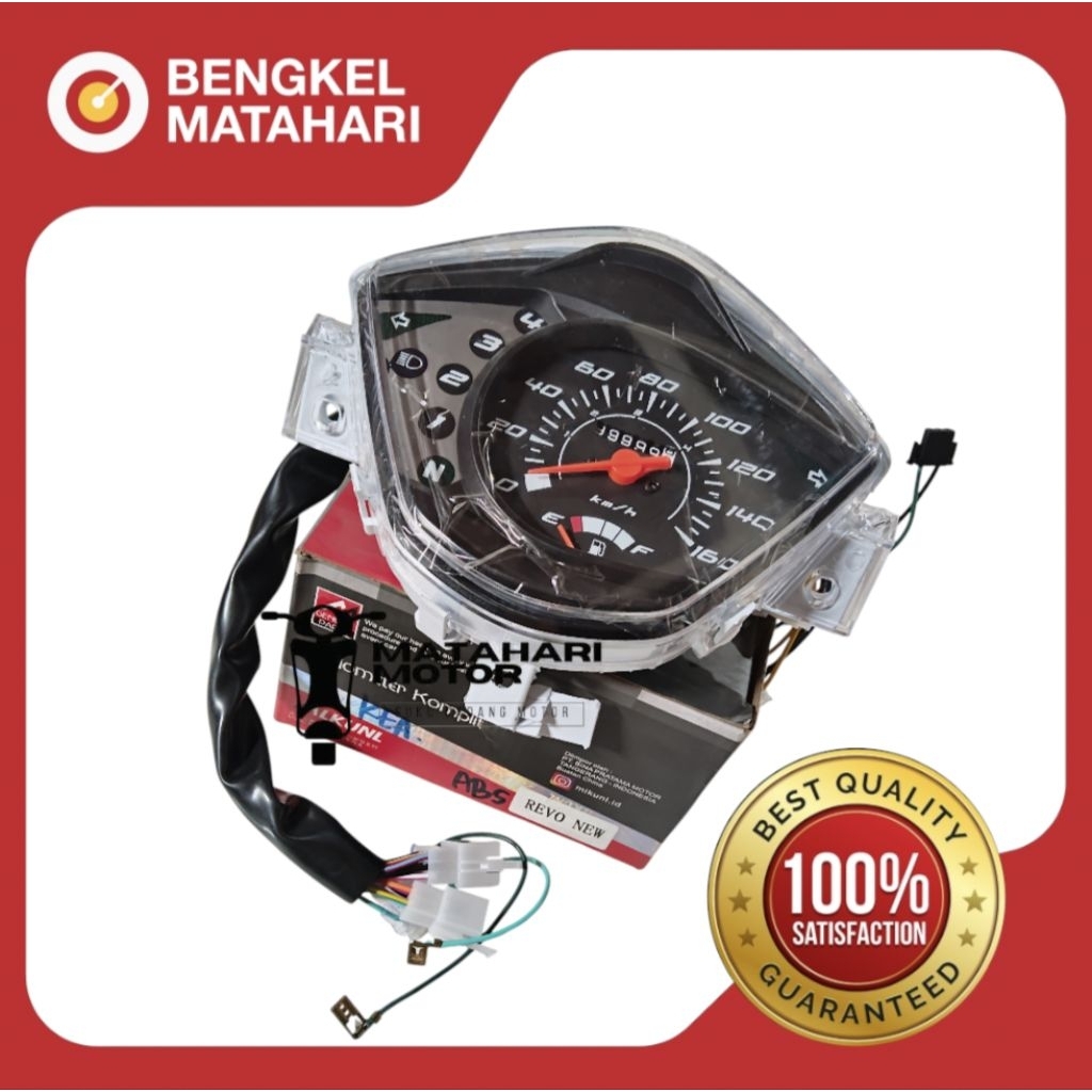 SPEEDOMETER/KILOMETER ASSY REVO NEW, ABSOLUTE REVO, ABSOLUTE REVO FIT MERK MLKUNL