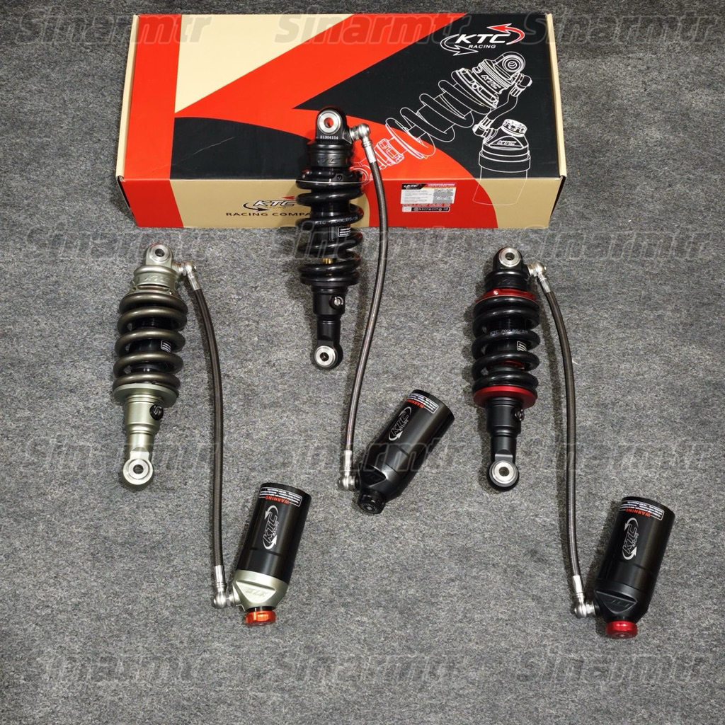 MONO SHOCK KTC RACING ORIGINAL SATRIA 2 TAK SATRIA HIU SATRIA LUMBA LUMBA 250MM 2 KLIK FUNGSI SHOCK 