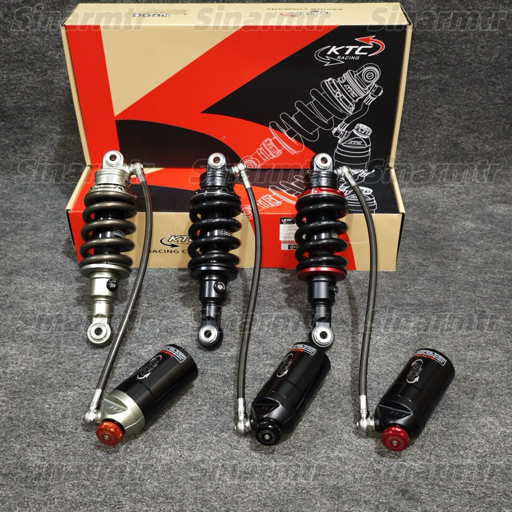 MONO SHOCK KTC RACING ORIGINAL SATRIA 2 TAK SATRIA HIU SATRIA LUMBA LUMBA 250MM 2 KLIK FUNGSI SHOCK 