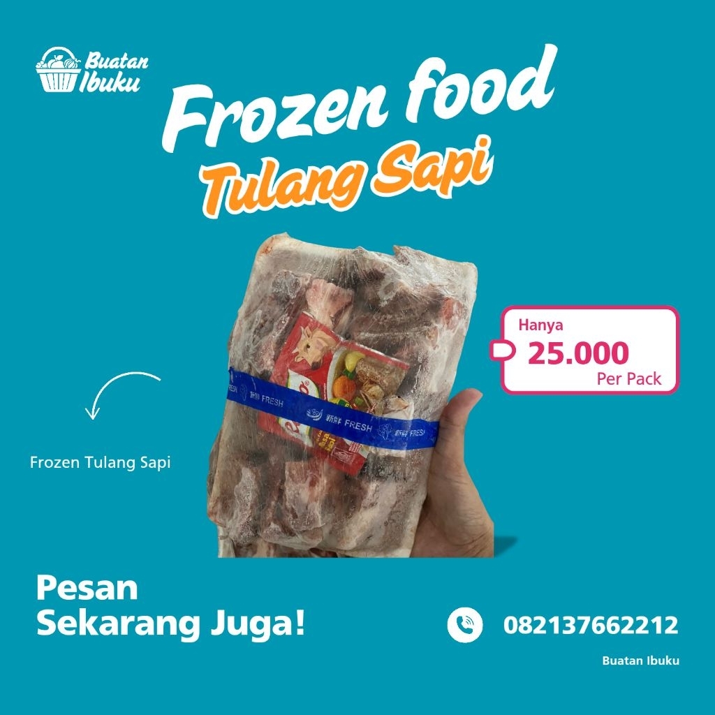 Frozen Food Tulang Sapi Tulang Sop