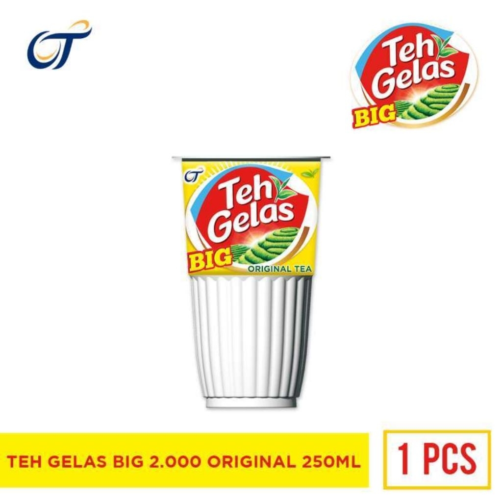 Teh Gelas 250ml extra Big