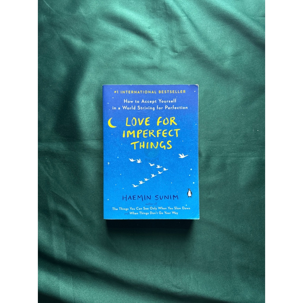 PRELOVED - Novel/Buku Love for Imperfect Things - Haemin Sunim