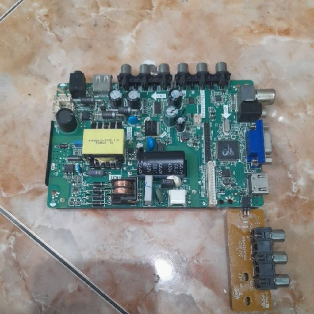 Mainbord tv led akari LE 29P57N