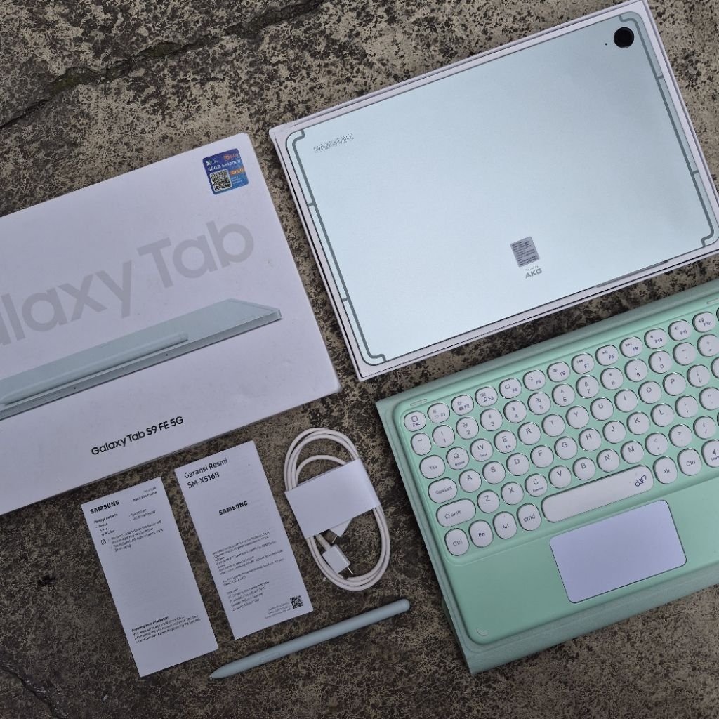 Samsung Tab S9 FE 5G - 6 128Gb | Bekas | Second | 2nd