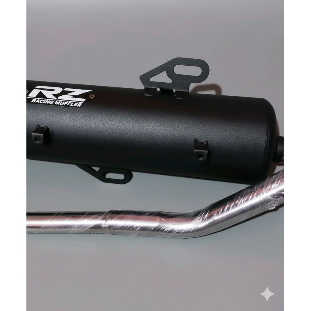 knalpot  standar racing bahan monel in 28/32 for all matik mio