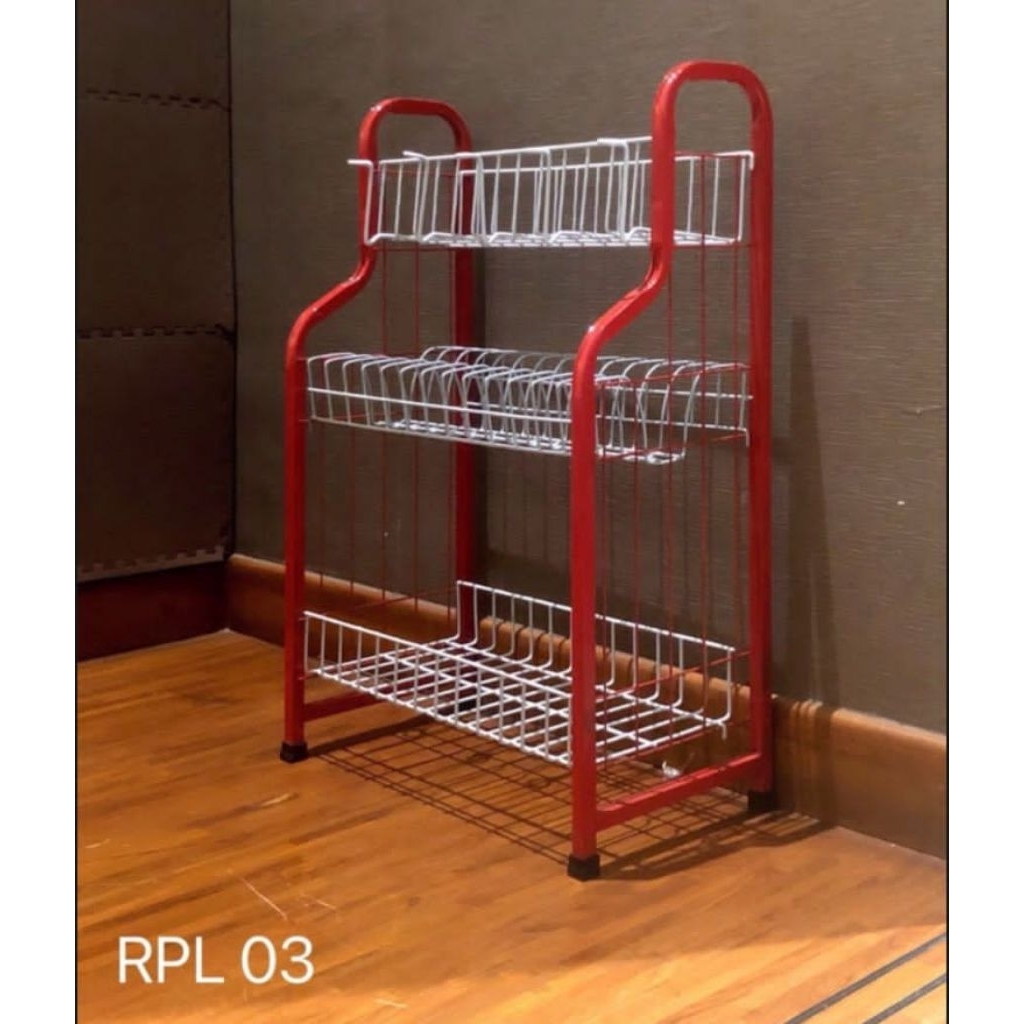 Rak Piring Meja/Rak Piring Kecil/Rak Piring Dapur