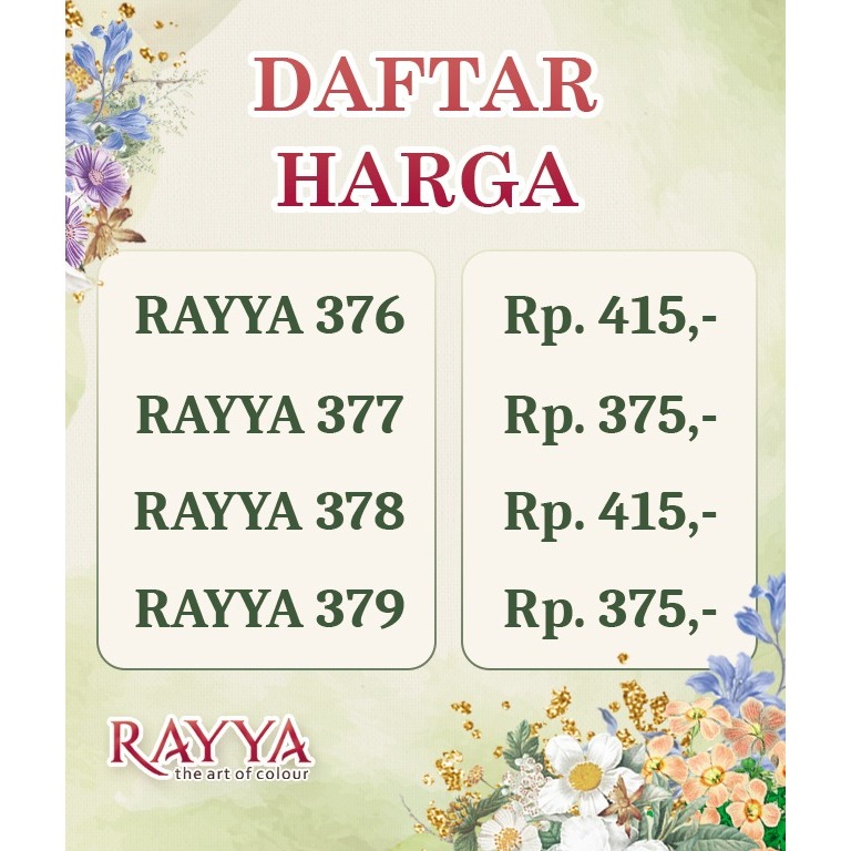 KATALOG RAYYA 376-379 (KATALOG BALNGKO UNDANGAN)