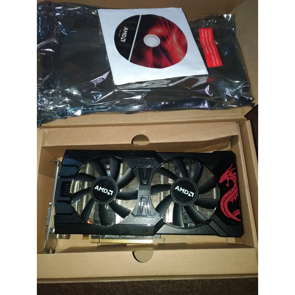 VGA RX 470 4GB GDDR5 256bit Powercolor Red Dragon