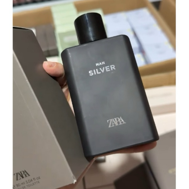 ZARA man silver parfum original sale