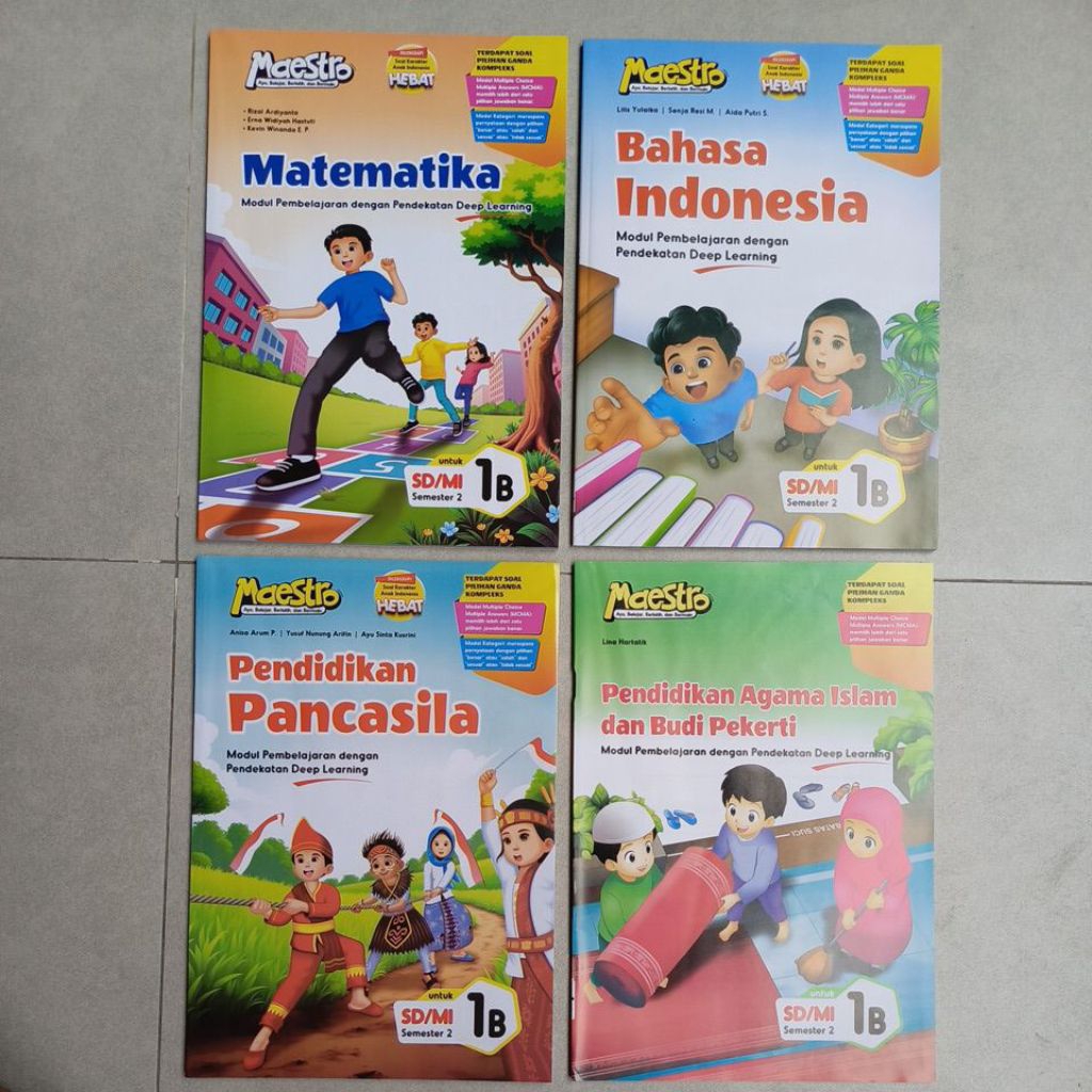 New lks maestro. SD kelas 1 semester 2. Terbaru 2025/2026