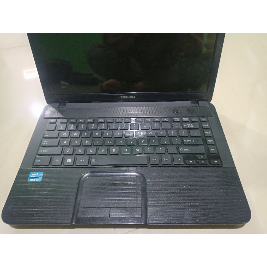 Casing case laptop toshiba c840 c800 fullset