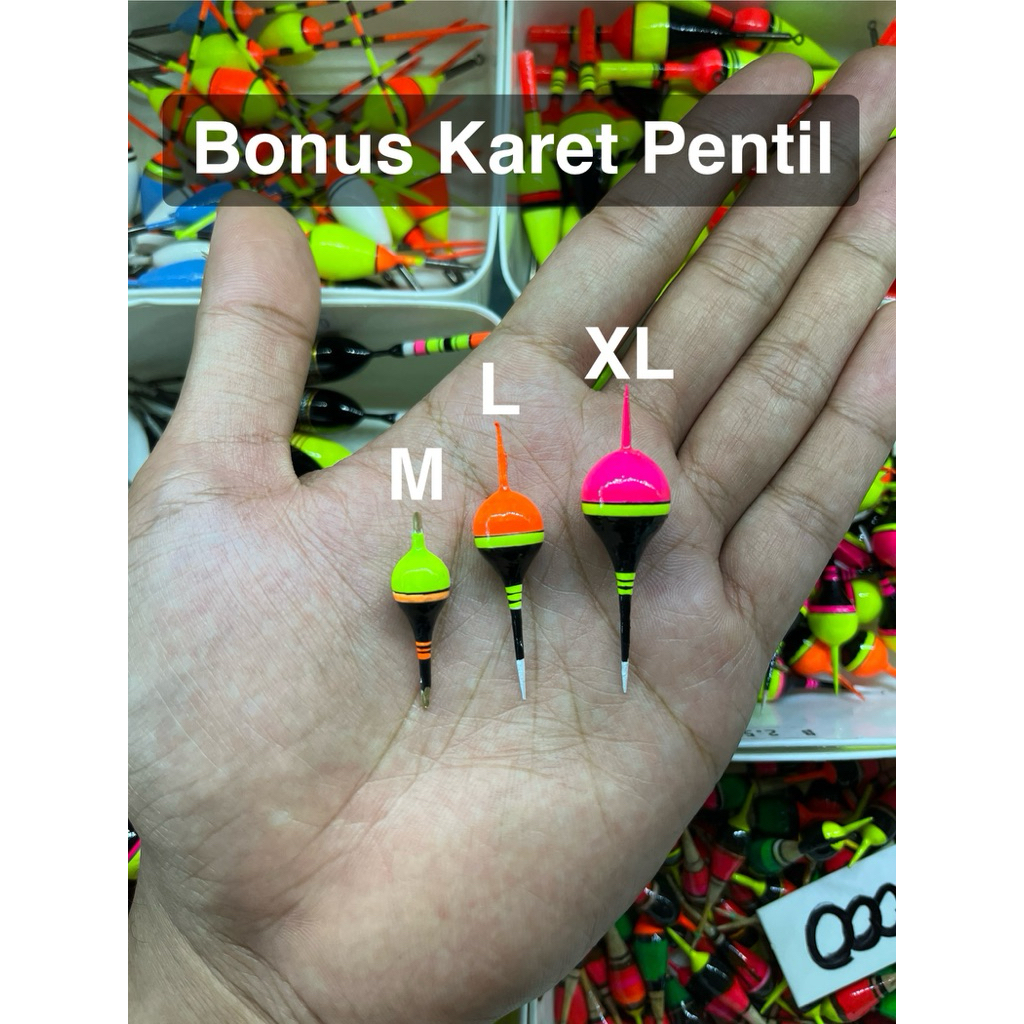 Pelampung mancing micro fishing / Pelampung / Kumbul / Kambangan Ringan Bahan sterofoam