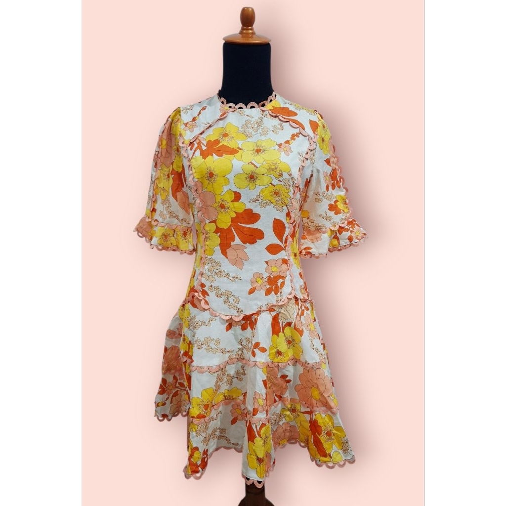 Floral Dress Megar Ala Zimmer Maaann