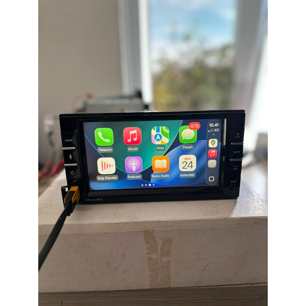 Head unit Clarion Nissan Livina Applecarplay