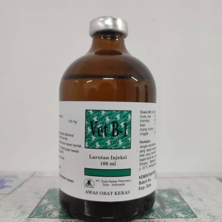VET B1 DUTA KAISAR 100 ML - Vitamin Untuk Hewan