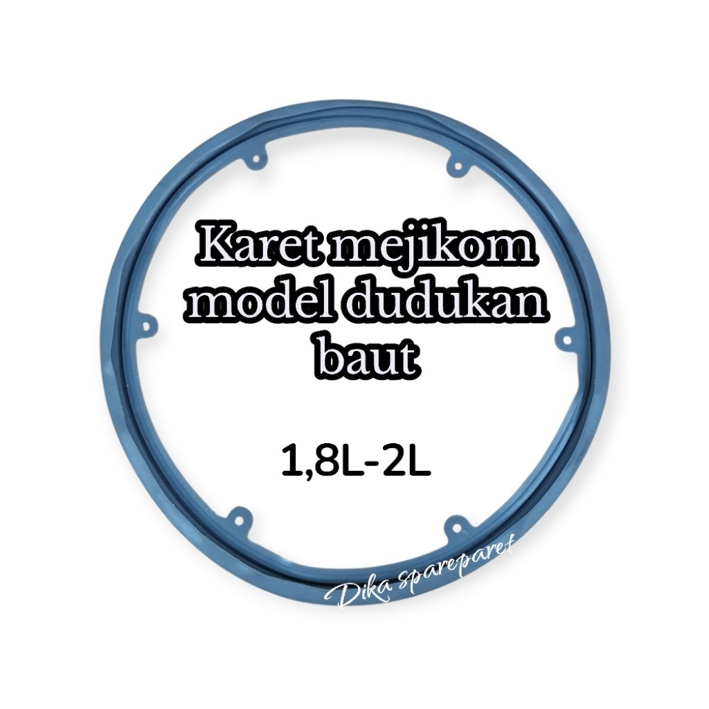 karet tutup mejikom model dudukan baut