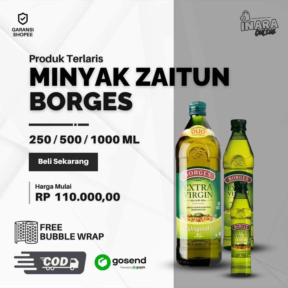 Minyak Zaitun Extra Virgin - Borges Minyak Masak