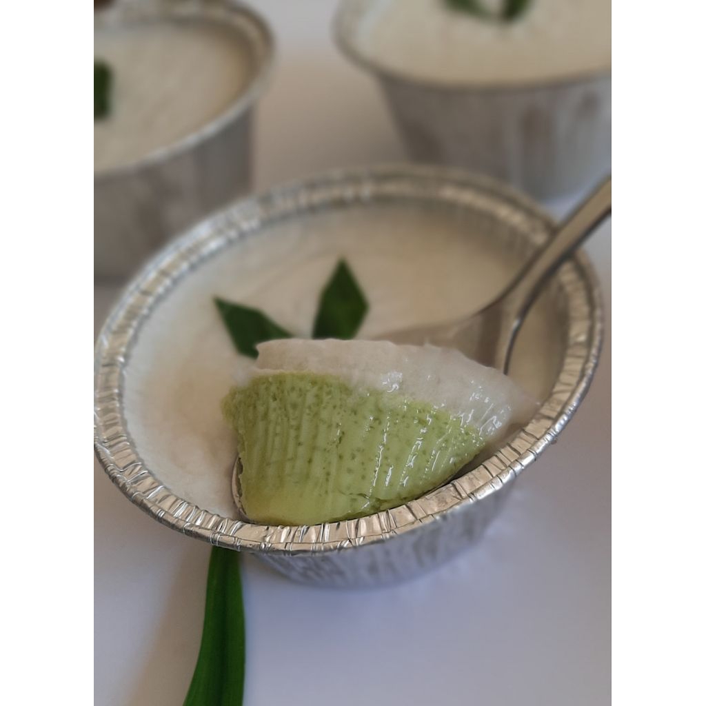 Kue Lumpur Surga jajanan basah premium lumer dan lembut / Lumpur surga pandan gurih manis / Kue lump