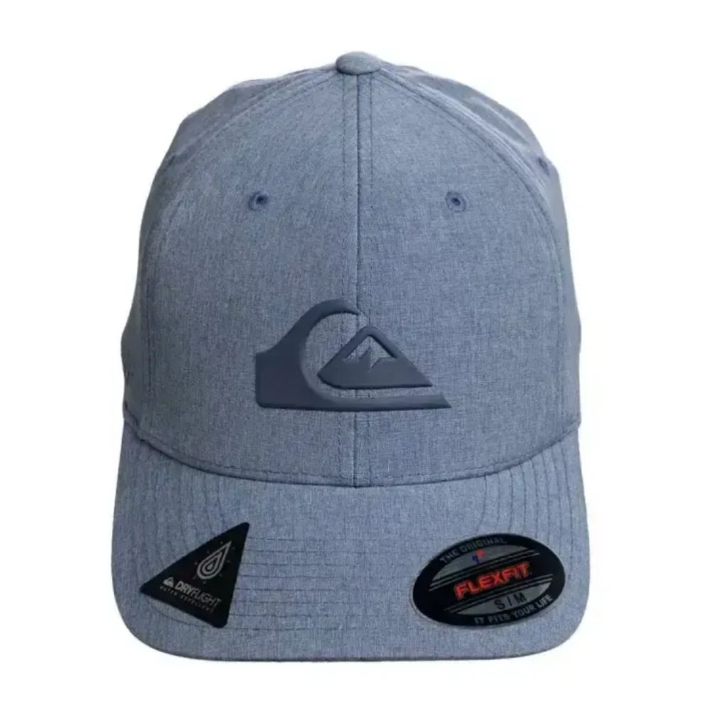 Topi Quiksilver Amped Up Flexfit Dryflight Cap Navy Original