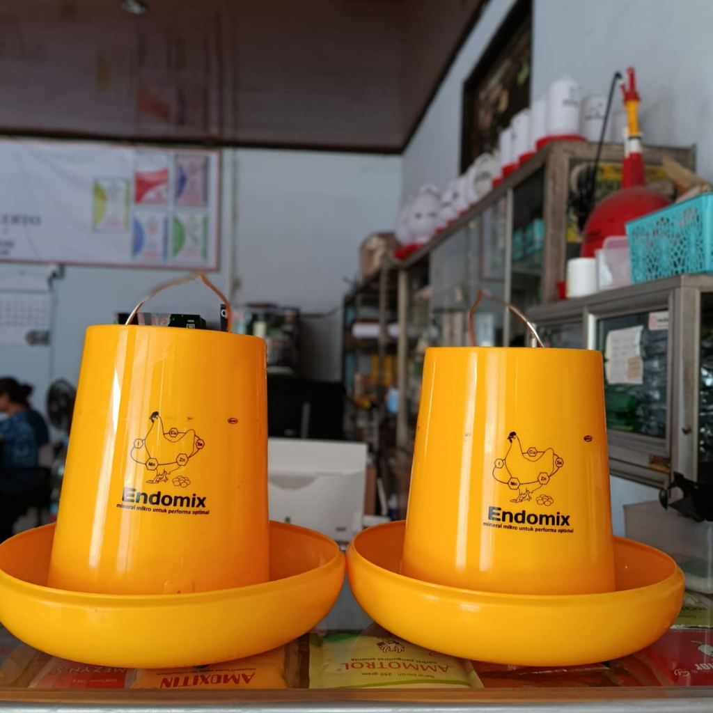 TEMPAT PAKAN AYAM 5kg, medion