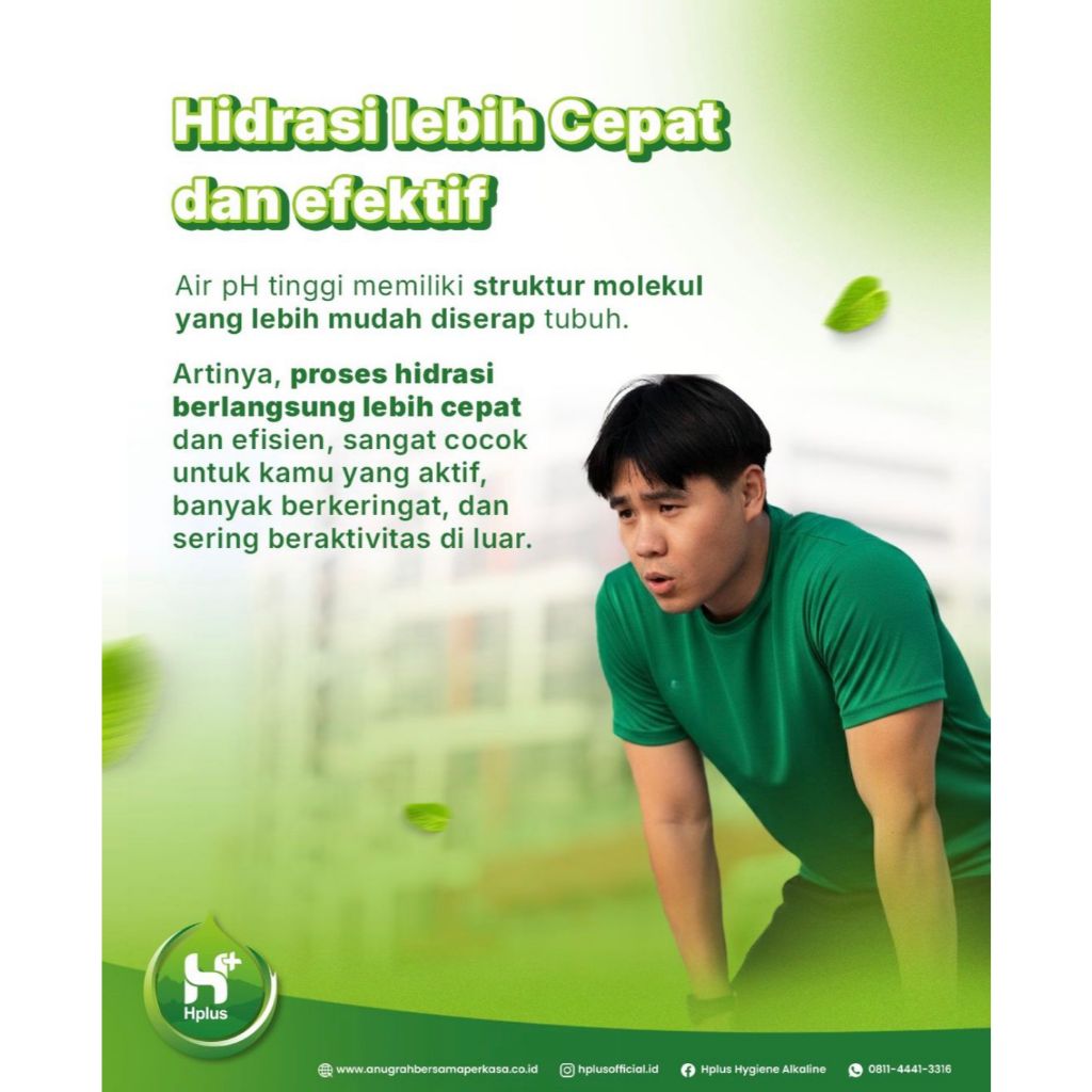 AIR MINUM HPLUS ALKALINE/24 BOTOL
