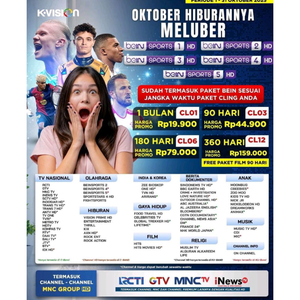 KVISION CLing 30 Hari